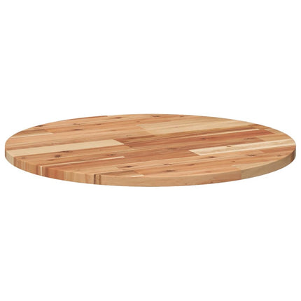 Bordsskiva rund Ø60x2 cm massivt akaciaträ