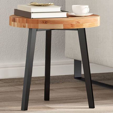 Bordsskiva rund Ø40x4 cm massivt akaciaträ
