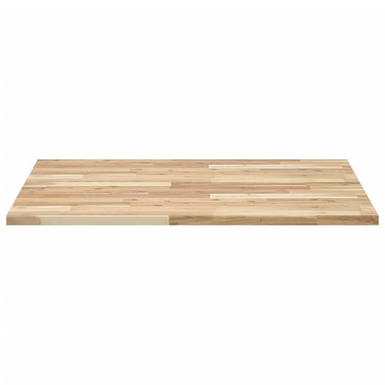 Bordsskiva fyrkantig 80x80x2 cm massivt akaciaträ