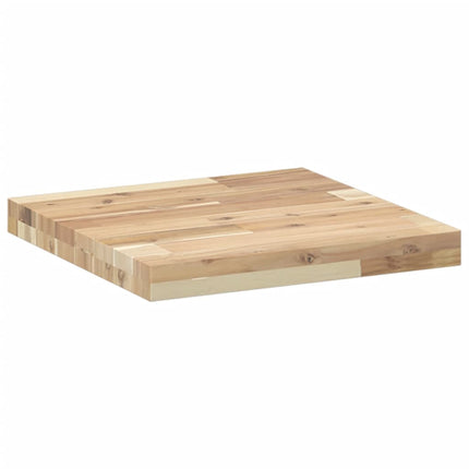 Bordsskiva fyrkantig 40x40x4 cm massivt akaciaträ