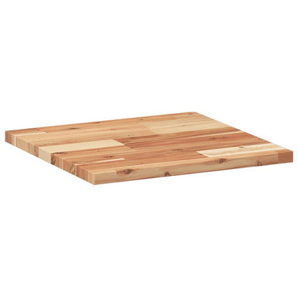 Bordsskiva fyrkantig 40x40x2 cm massivt akaciaträ