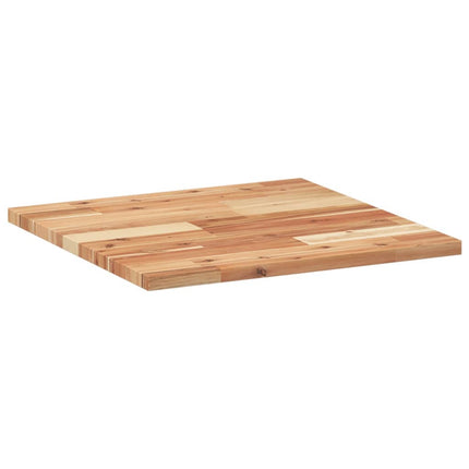 Bordsskiva fyrkantig 50x50x2 cm massivt akaciaträ