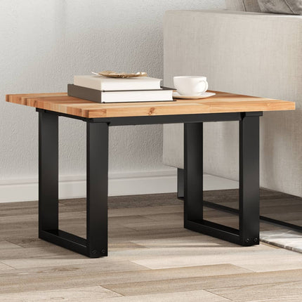 Bordsskiva fyrkantig 60x60x2 cm massivt akaciaträ