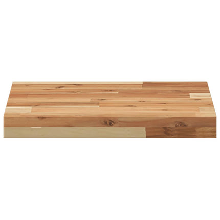 Bordsskiva fyrkantig 40x40x4 cm massivt akaciaträ