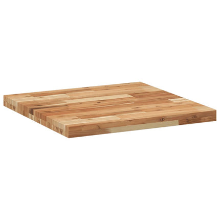 Bordsskiva fyrkantig 60x60x4 cm massivt akaciaträ