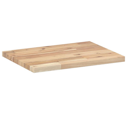 Bordsskiva 40x30x2 cm rektangulär massiv akacia