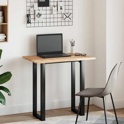 Bordsskiva rektangulär 100x50x2 cm massivt akaciaträ