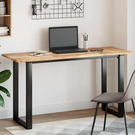 Bordsskiva rektangulär 120x50x2 cm massivt akaciaträ