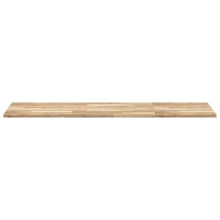 Bordsskiva rektangulär 140x50x2 cm massivt akaciaträ
