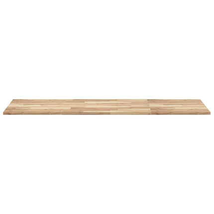 Bordsskiva rektangulär 140x60x2 cm massivt akaciaträ