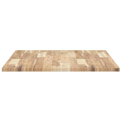 Bordsskiva rektangulär 120x70x2 cm massivt akaciaträ