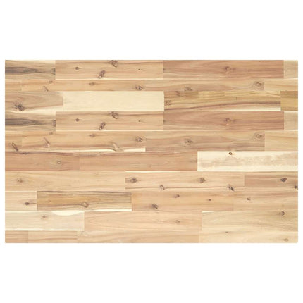 Bordsskiva rektangulär 100x50x4 cm massivt akaciaträ