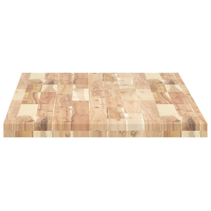 Bordsskiva rektangulär 140x60x4 cm massivt akaciaträ