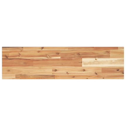 Bordsskiva rektangulär 80x20x2 cm massivt akaciaträ
