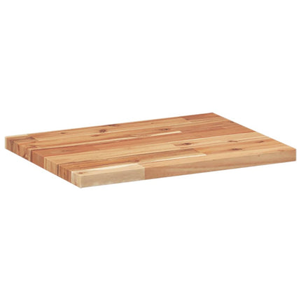 Bordsskiva rektangulär 40x30x2 cm massivt akaciaträ