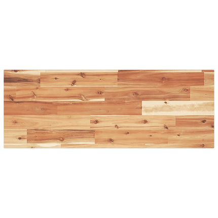 Bordsskiva rektangulär 100x30x2 cm massivt akaciaträ