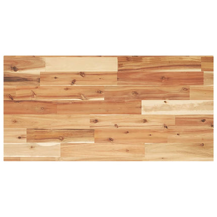 Bordsskiva rektangulär 80x40x2 cm massivt akaciaträ