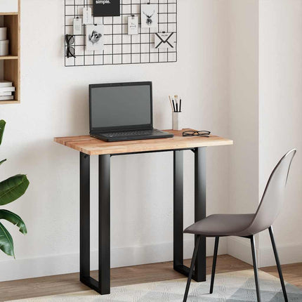 Bordsskiva rektangulär 100x50x2 cm massivt akaciaträ