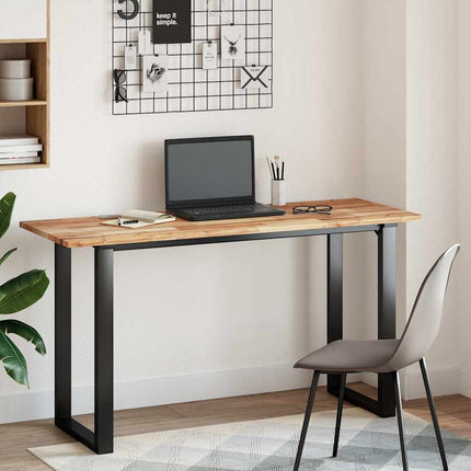 Bordsskiva rektangulär 160x50x2 cm massivt akaciaträ