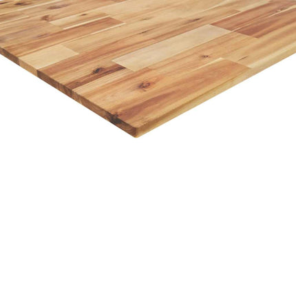Bordsskiva rektangulär 80x60x2 cm massivt akaciaträ