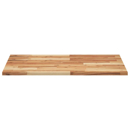 Bordsskiva rektangulär 100x60x2 cm massivt akaciaträ
