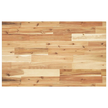 Bordsskiva rektangulär 160x50x4 cm massivt akaciaträ