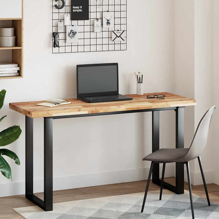 Bordsskiva rektangulär 160x50x4 cm massivt akaciaträ
