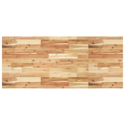 Bordsskiva rektangulär 140x60x4 cm massivt akaciaträ