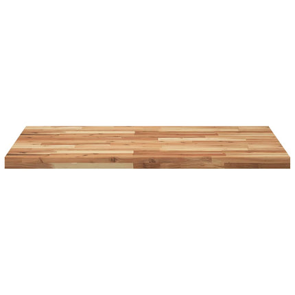 Bordsskiva rektangulär 120x70x4 cm massivt akaciaträ