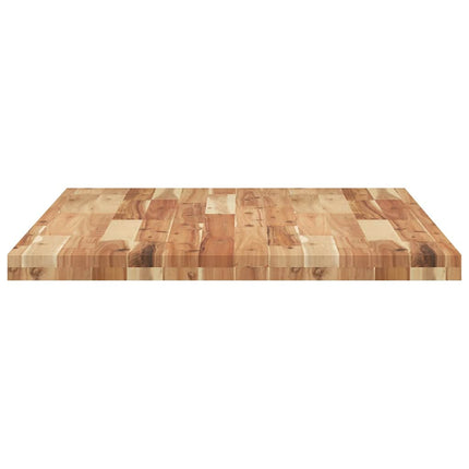 Bordsskiva rektangulär 120x70x4 cm massivt akaciaträ