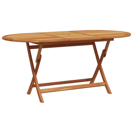 Matgrupp för trädgården 7 delar beige konstrotting/massivt trä