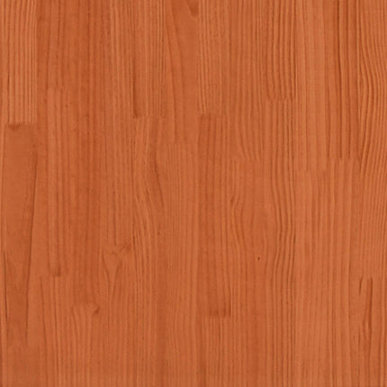 Odlingslåda vaxbrun 100x100x46 cm massiv furu