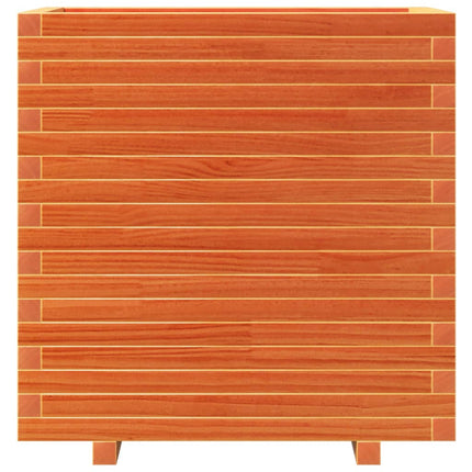 Odlingslåda vaxbrun 70x40x72,5 cm massiv furu