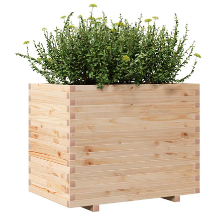 Odlingslåda 90x60x72 cm massivt furuträ