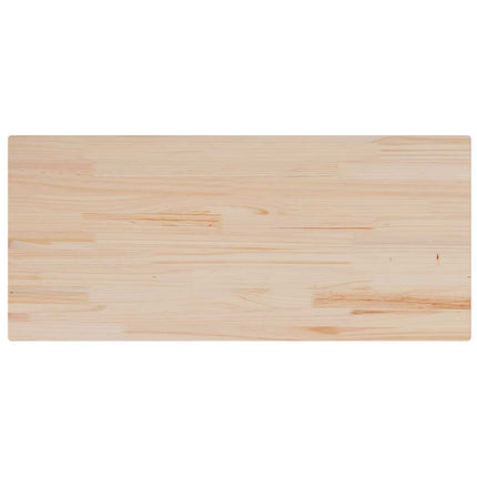 Bordsskiva 90x40x1,7 cm rektangulär massiv furu
