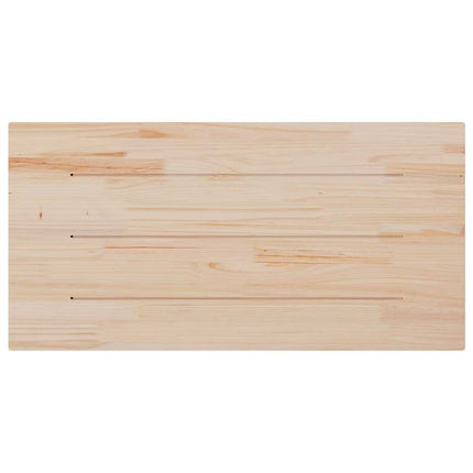Bordsskiva 100x50x1,7 cm rektangulär massiv furu