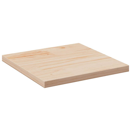 Bordsskiva 40x40x2,5 cm fyrkantig massiv furu
