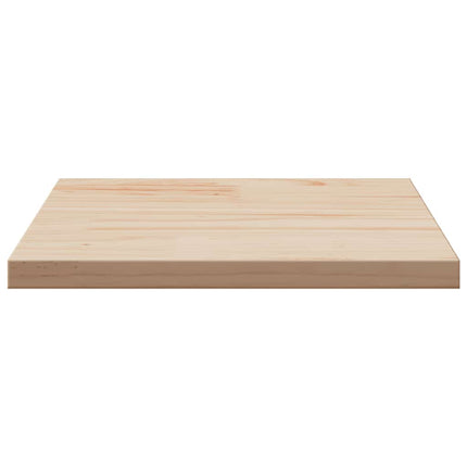 Bordsskiva 40x40x2,5 cm fyrkantig massiv furu