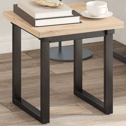 Bordsskiva 40x40x2,5 cm fyrkantig massiv furu