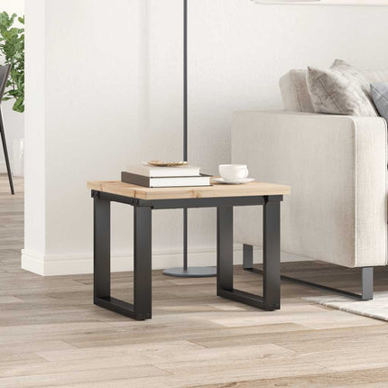 Bordsskiva 50x50x2,5 cm fyrkantig massiv furu