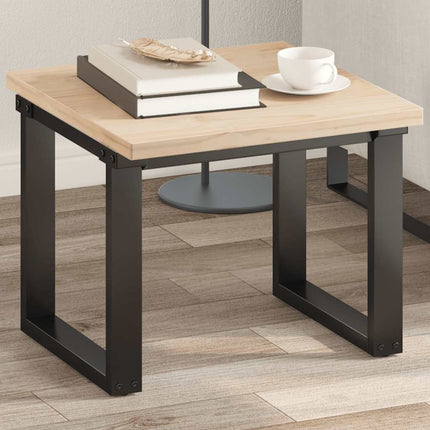 Bordsskiva 50x50x2,5 cm fyrkantig massiv furu