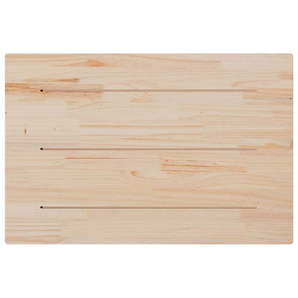 Bordsskiva 80x50x2,5 cm rektangulär massiv furu