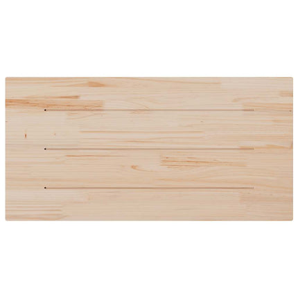 Bordsskiva 100x50x2,5 cm rektangulär massiv furu