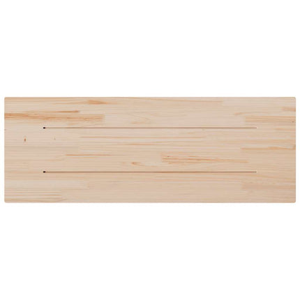 Bordsskiva 110x40x2,5 cm rektangulär massiv furu