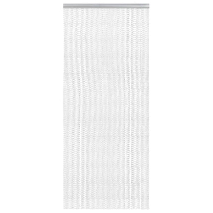 Myggdraperi för dörr 90x220 cm aluminium