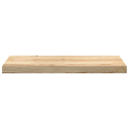 Trappstegsmattor 4 pcs obehandlad 70x25x2 cm massiv ek