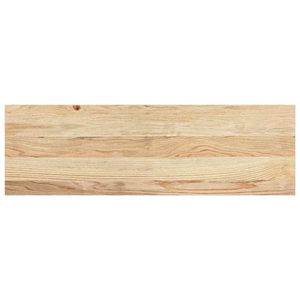 Trappstegsmattor 4 pcs obehandlad 80x25x2 cm massiv ek