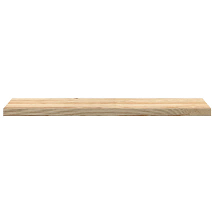 Trappstegsmattor 8 pcs obehandlad 110x25x2 cm massiv ek
