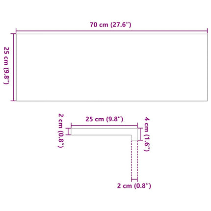 Trappstegsmattor 12 pcs obehandlad 70x25x2 cm massiv ek
