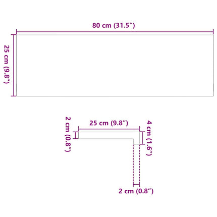 Trappstegsmattor 12 pcs obehandlad 80x25x2 cm massiv ek
